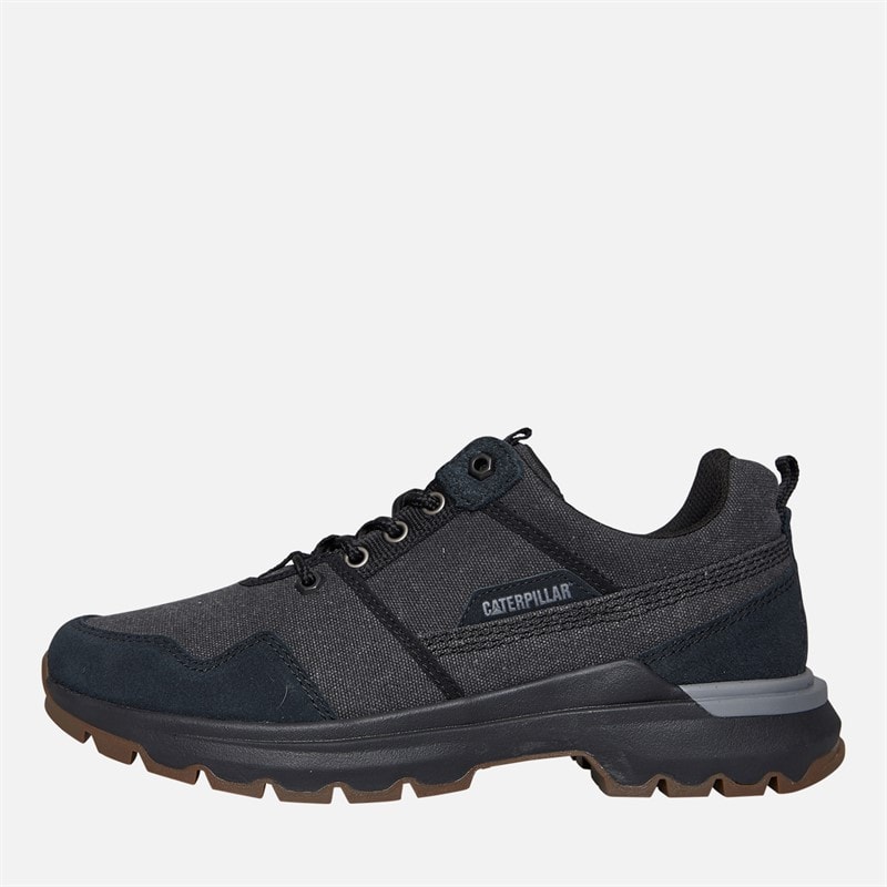 Caterpillar Mens Colorado Lo Canvas Shoes Black - Image 1