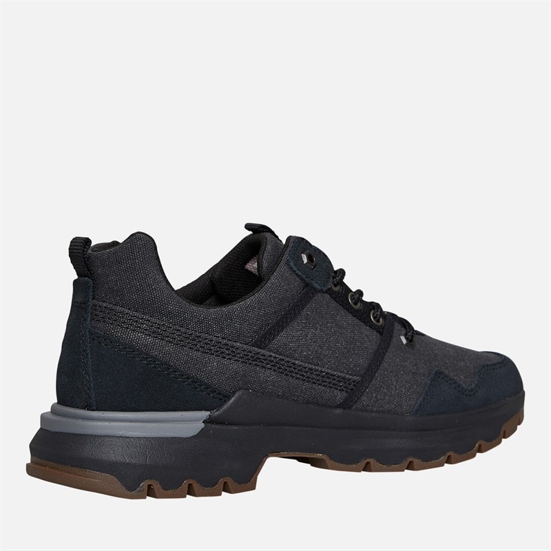 Caterpillar Mens Colorado Lo Canvas Shoes Black - Image 5