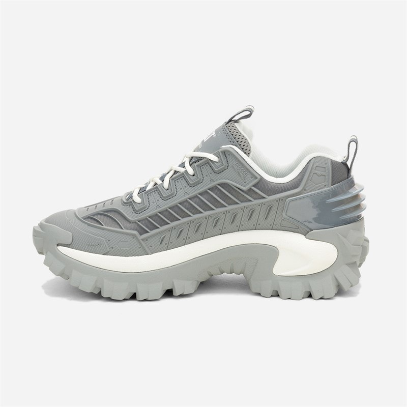 Caterpillar Mens Intruder Mecha Trainers Wild Dove/Poppy Seed - Image 4