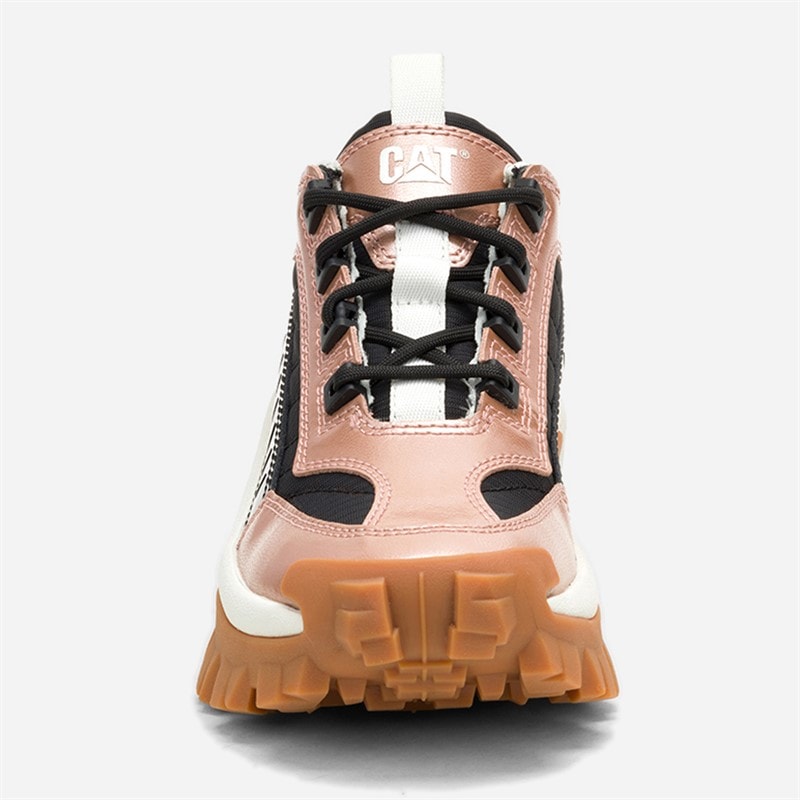 Caterpillar Womens Intruder Trainers Rose Gold - Image 3