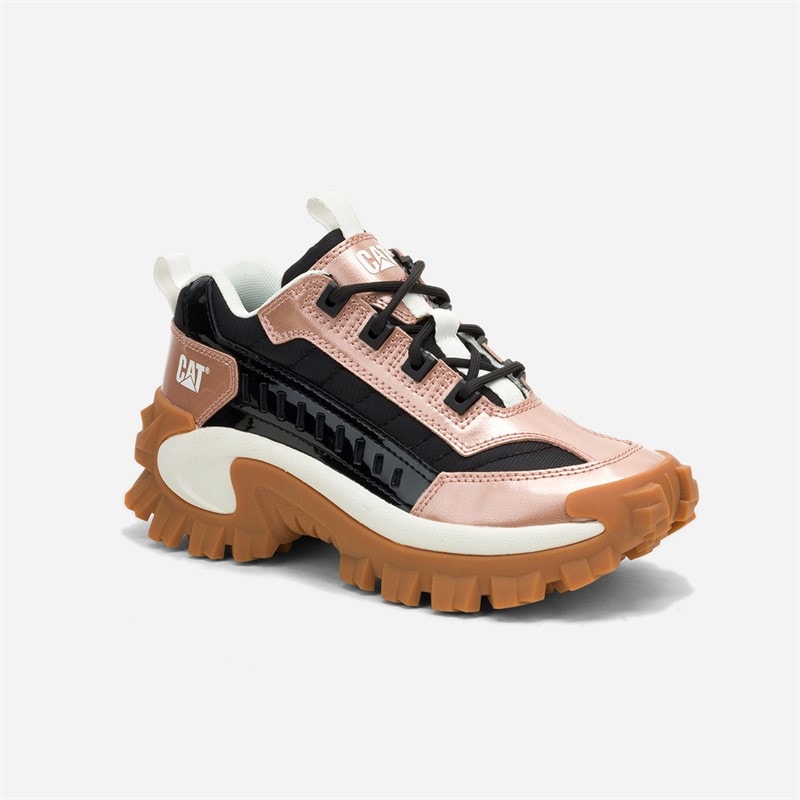 Caterpillar Womens Intruder Trainers Rose Gold - Image 5