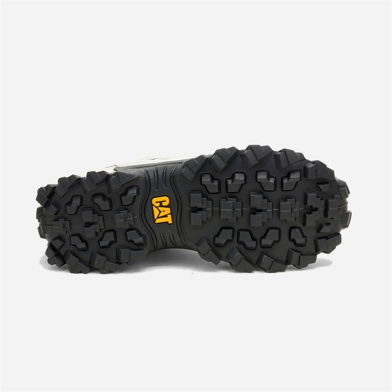 Caterpillar Mens Intruder Mecha Trainers Bright White/Black - Image 2