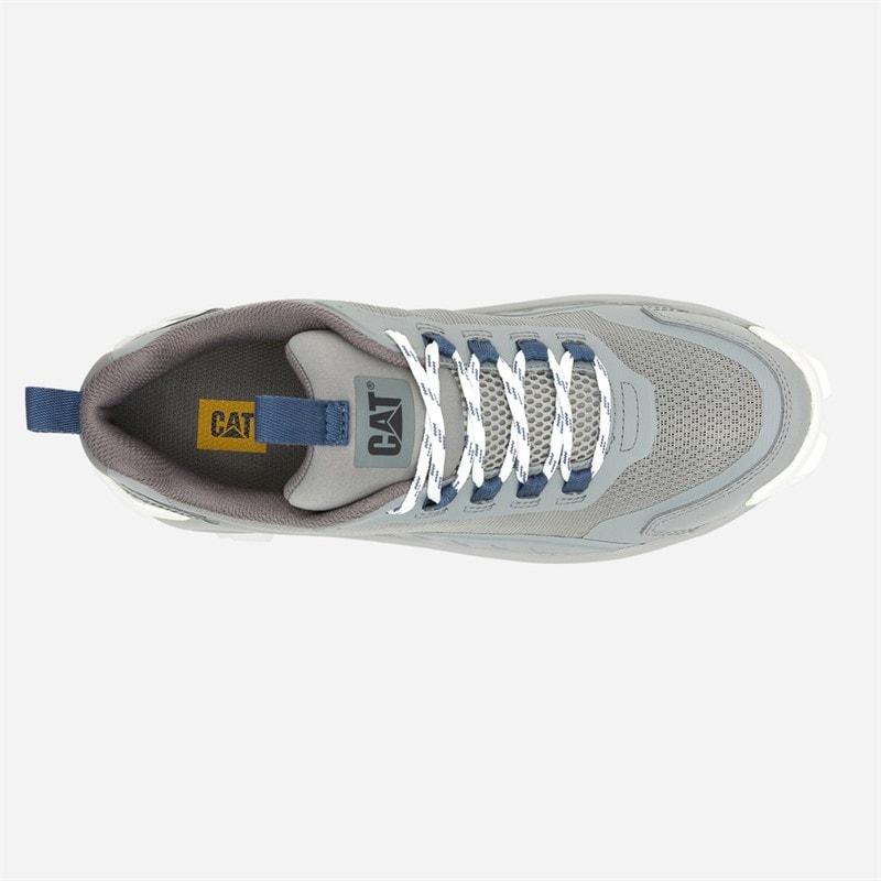 Caterpillar Mens Intruder Lightning Mesh Trainers Wild Dove - Image 4