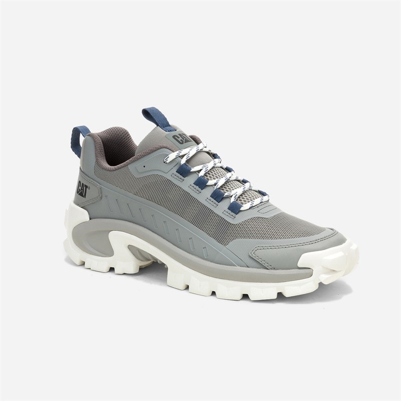 Caterpillar Mens Intruder Lightning Mesh Trainers Wild Dove - Image 5