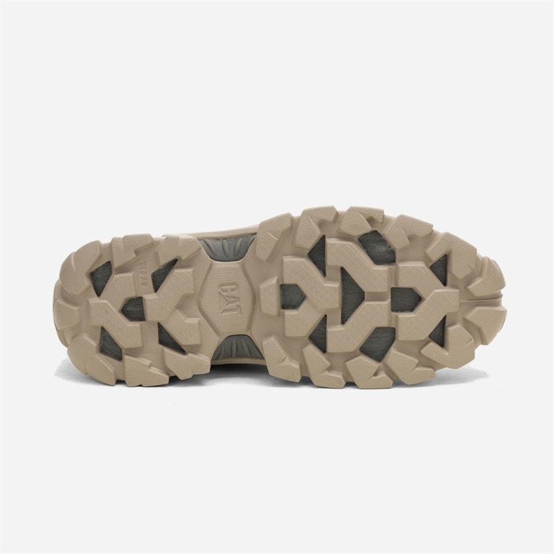Caterpillar Mens Intruder Lightning Mesh Trainers Simply Taupe - Image 2
