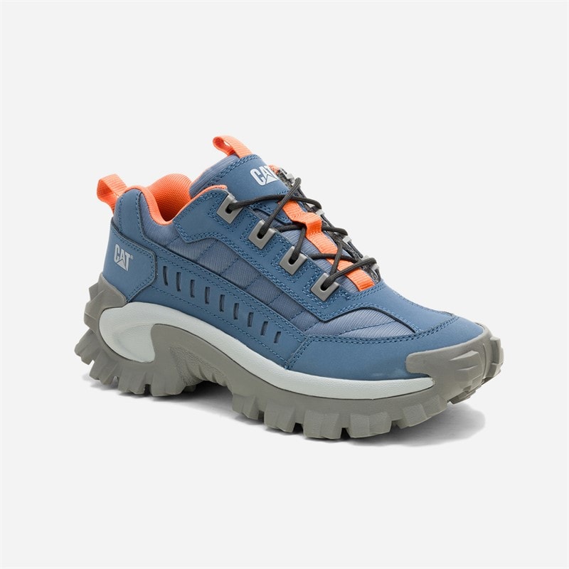 Caterpillar Mens Intruder Trainers Vintage Indigo - Image 4