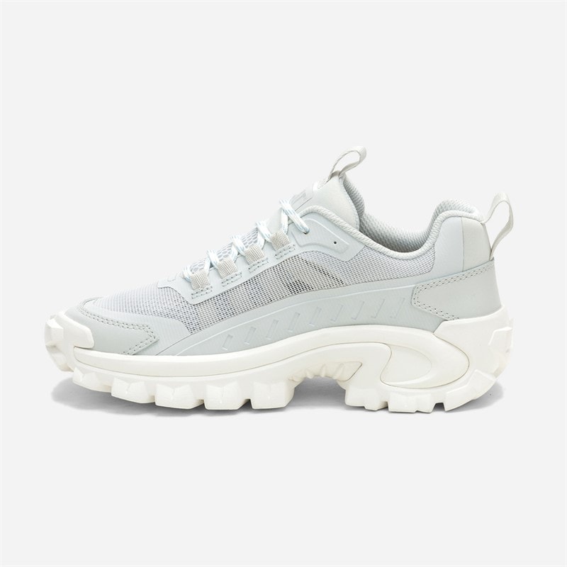 Caterpillar Womens Intruder Lightning Mesh Trainers Glacier Grey - Image 4