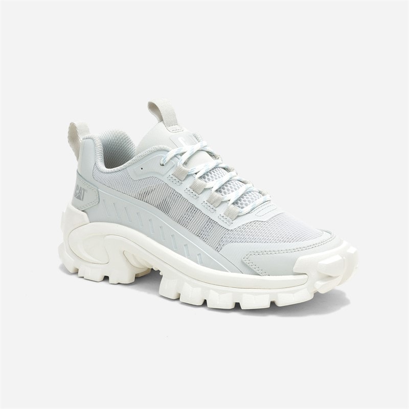 Caterpillar Womens Intruder Lightning Mesh Trainers Glacier Grey - Image 5