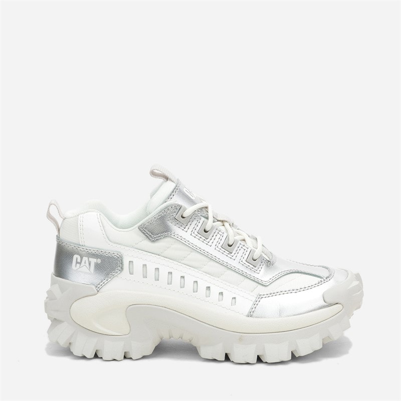 Caterpillar Womens Intruder Trainers Silver