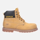 Caterpillar Mens Powerplant SB Safety Boots Honey Nubuck