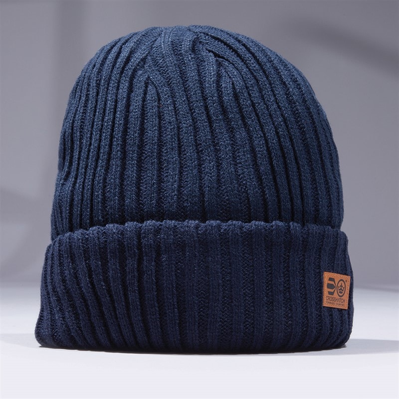 Crosshatch Mens Hat Navy - Image 2