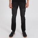 Crosshatch Mens New Svelte Slim Stretch Jeans Blackwash