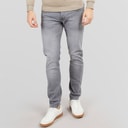 Crosshatch Mens Buraca Slim Fit Jeans Grey Wash