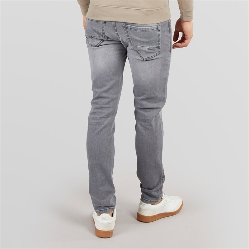 Crosshatch Mens Buraca Slim Fit Jeans Grey Wash - Image 2