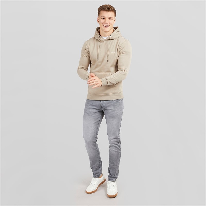Crosshatch Mens Buraca Slim Fit Jeans Grey Wash - Image 4
