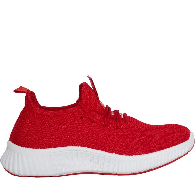 Crosshatch Boys Rideout Trainers Red - Image 5