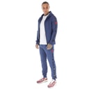 Crosshatch Mens Brickmoore Tracksuit Blue Indigo