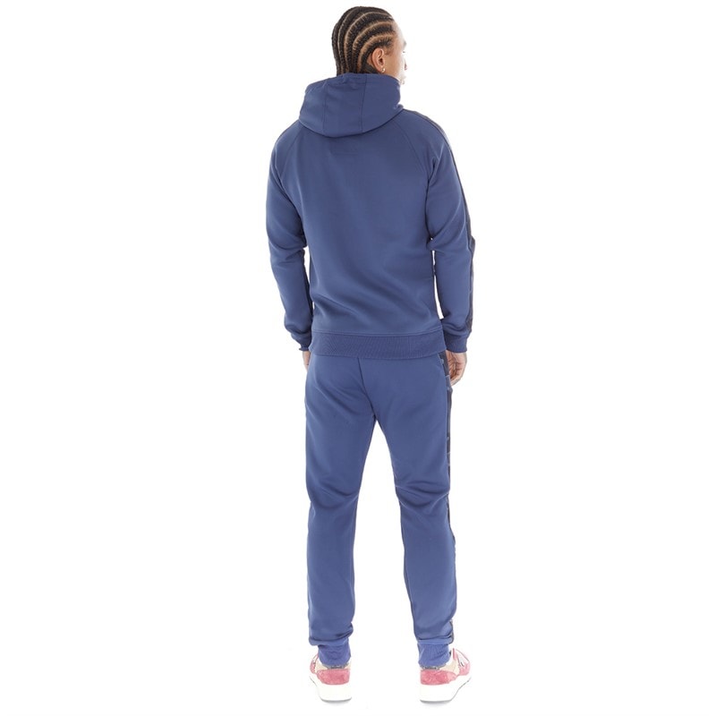 Crosshatch Mens Brickmoore Tracksuit Blue Indigo - Image 2