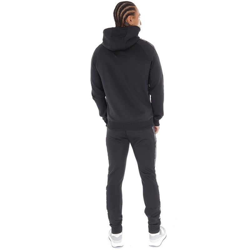 Crosshatch Mens Brickmoore Tracksuit Black - Image 2