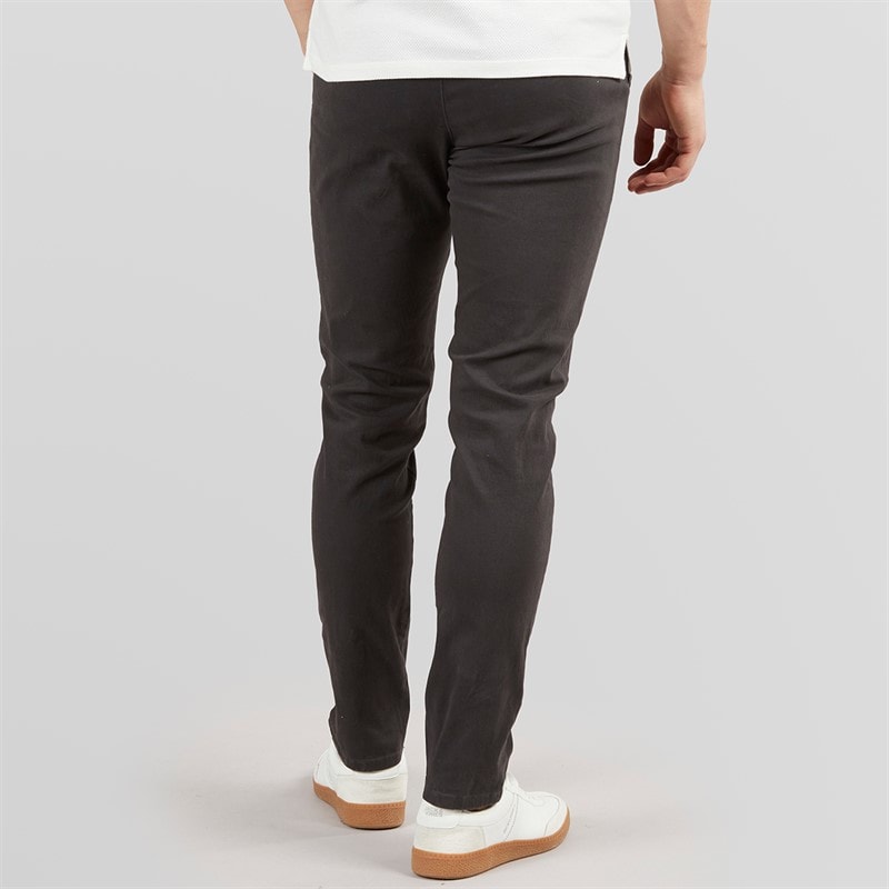Crosshatch Mens Roysden Chinos Charcoal - Image 2