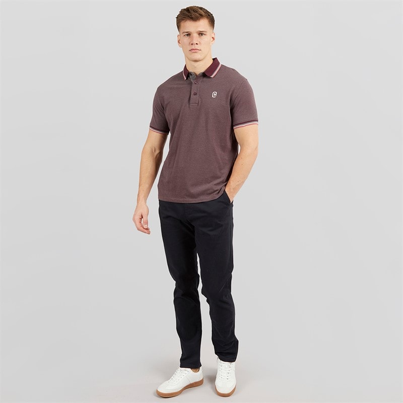 Crosshatch Mens Roysden Chinos Navy - Image 4