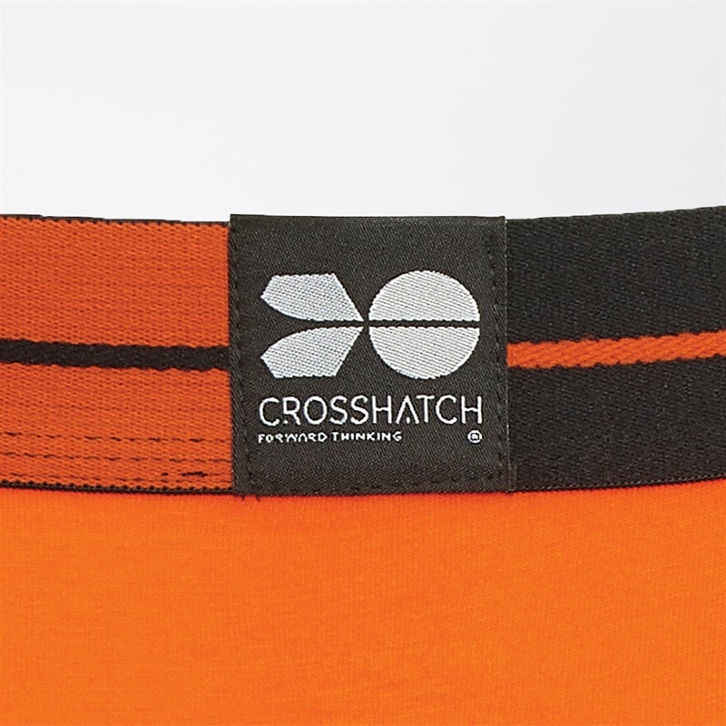 Crosshatch Mens Endocamo Five Pack Boxers Orange - Image 3