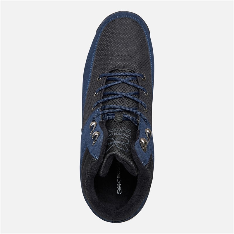 Crosshatch Mens Fordbliss Boots Black/Navy - Image 4