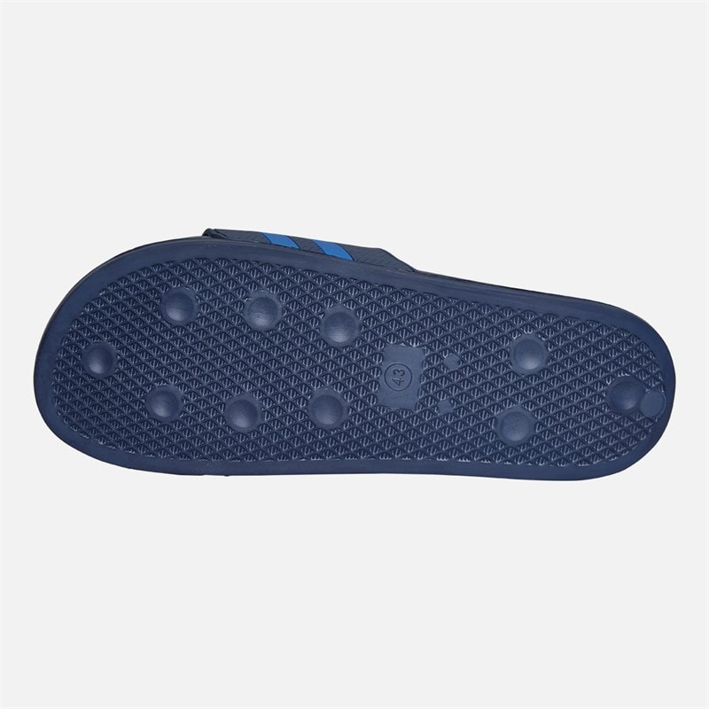 Crosshatch Mens Hamlax Sliders Navy/Blue/White - Image 3