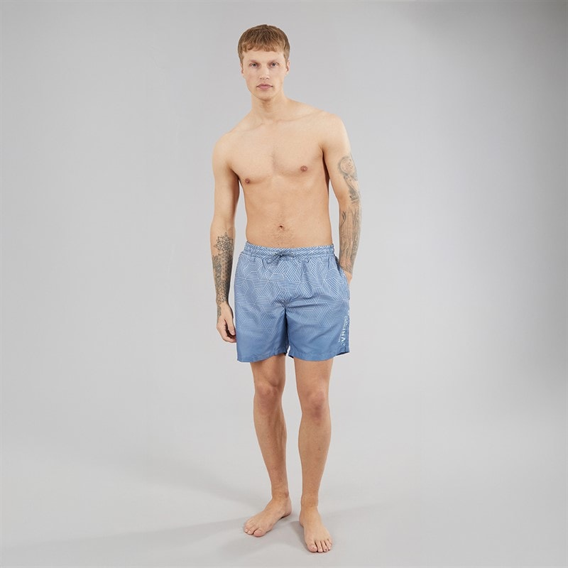 Crosshatch Mens Layotta Swim Shorts Light Stone - Image 4