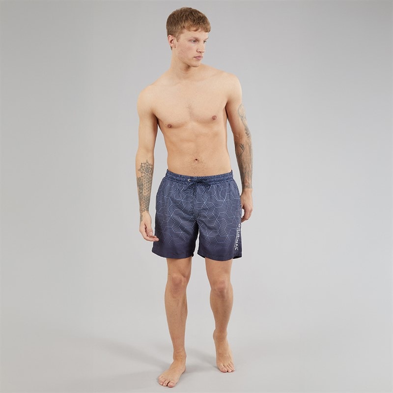 Crosshatch Mens Layotta Swim Shorts Navy - Image 4