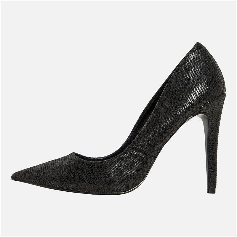 Dune Womens Amaretto Court Shoes Black - Image 2