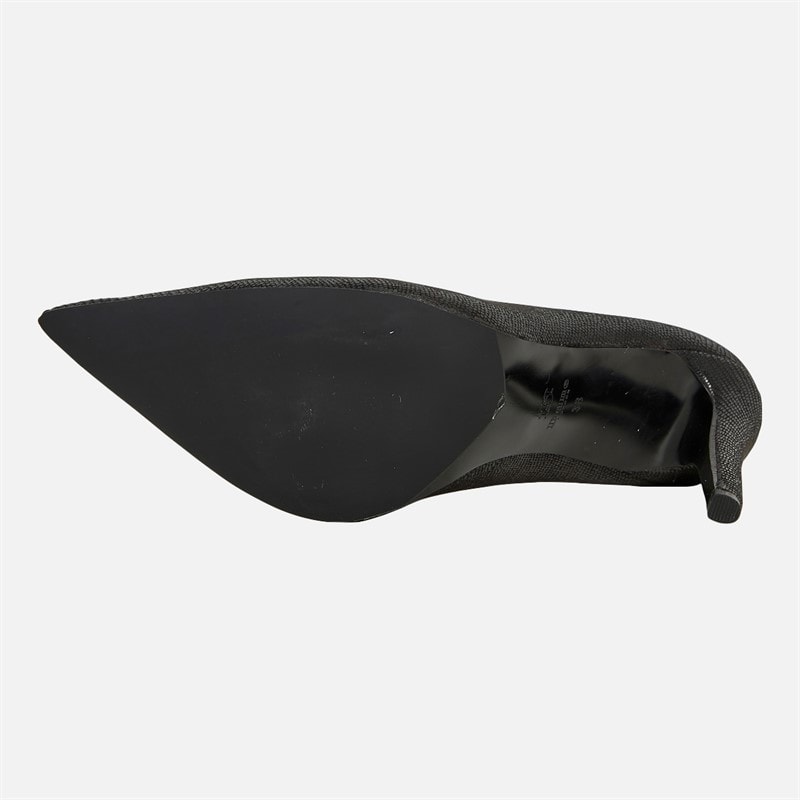 Dune Womens Amaretto Court Shoes Black - Image 3