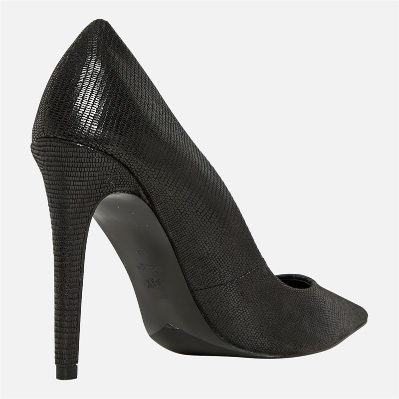 Dune Womens Amaretto Court Shoes Black - Image 4