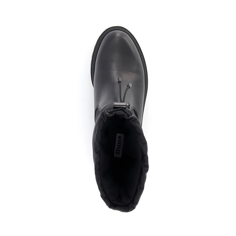 Dune Womens Prove Padded Ankle Boots Black Synthetic - Image 4
