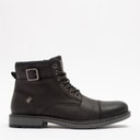Deakins Mens Barrie Strap Work Boots Black