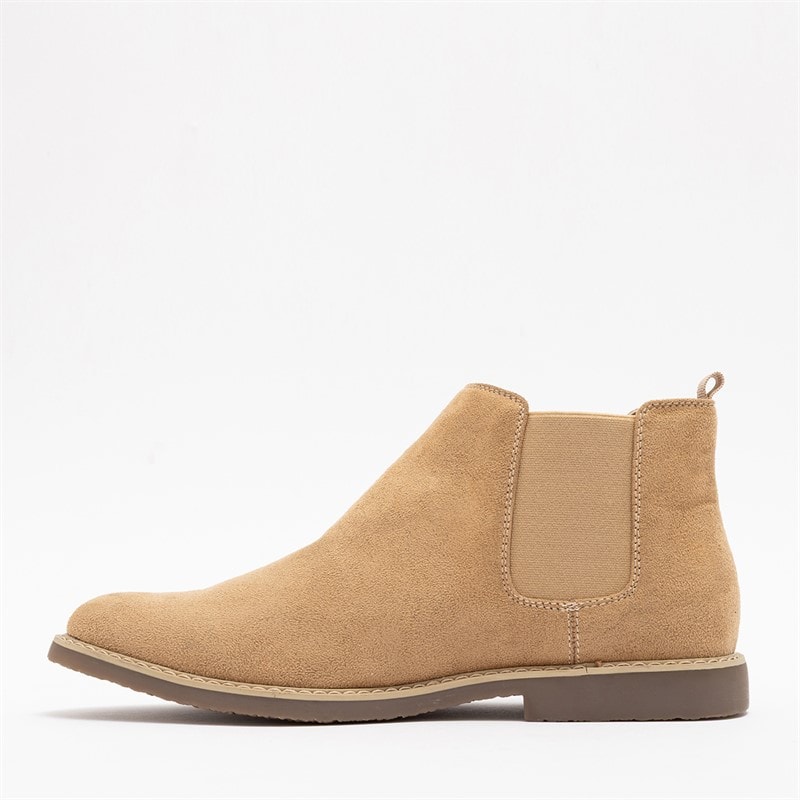 Deakins Mens Morley Chelsea Boots Sand - Image 3