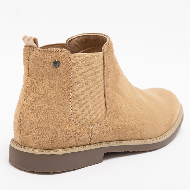 Deakins Mens Morley Chelsea Boots Sand - Image 4