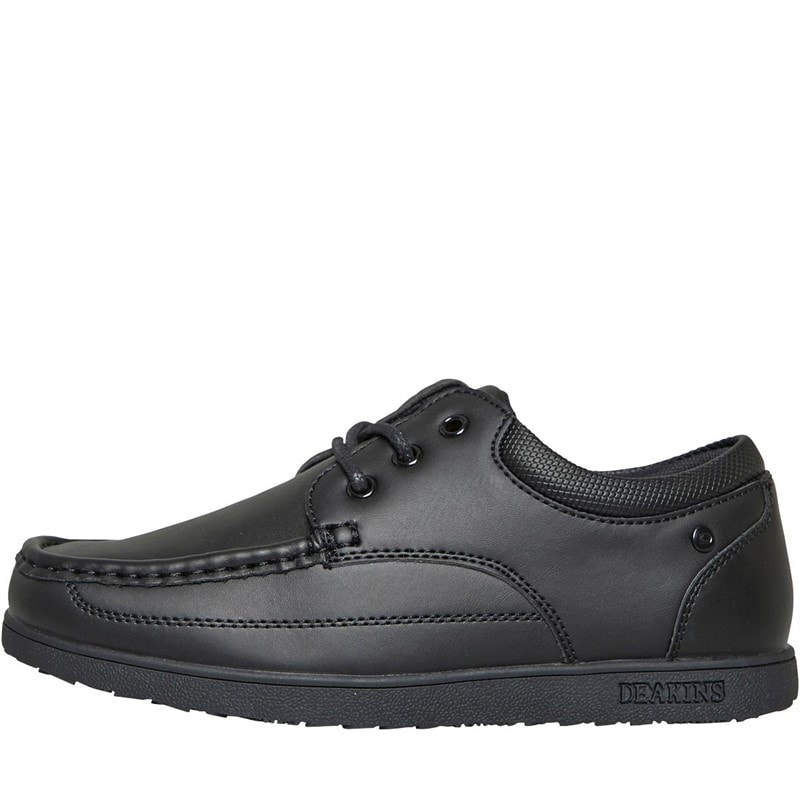 Deakins Junior Boys Nero II School Shoes Black - Image 1
