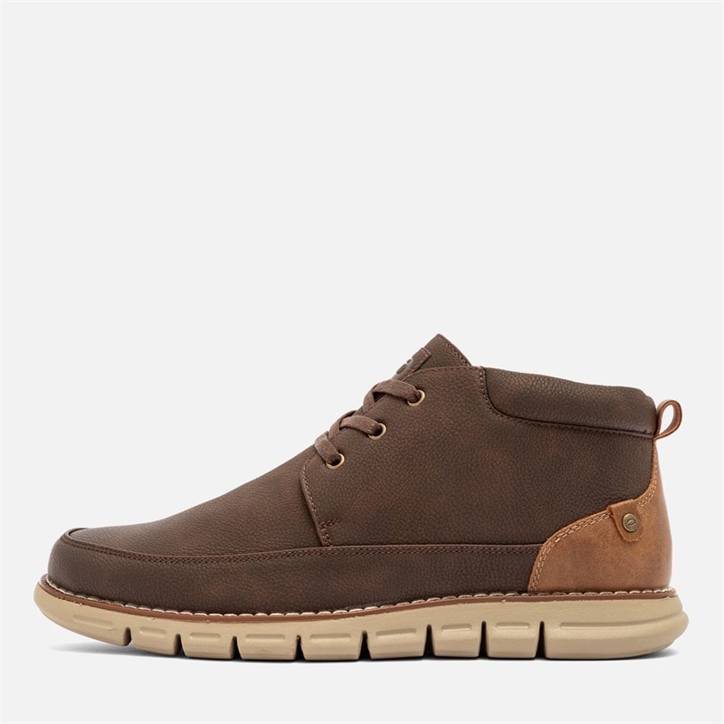 Deakins Mens Leo Mid Boots Brown