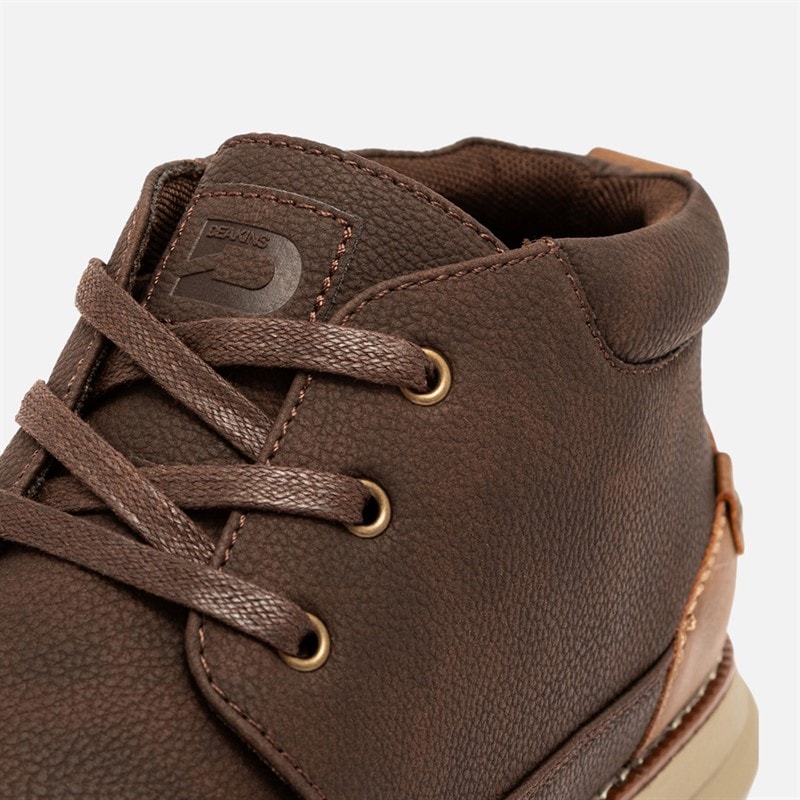 Deakins Mens Leo Mid Boots Brown - Image 4