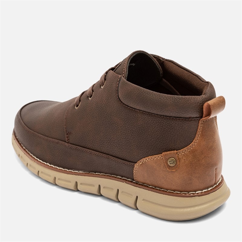 Deakins Mens Leo Mid Boots Brown - Image 5