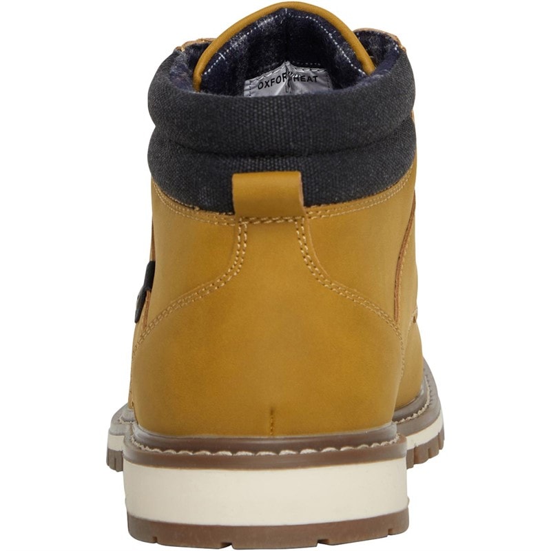 Deakins Mens Oxford Boots Dark Wheat - Image 3