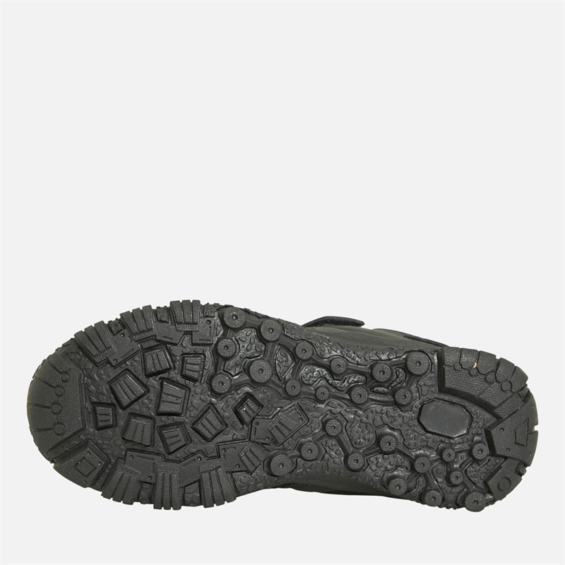 Deakins Junior Boys Alfa Velcro Shoes Black - Image 2