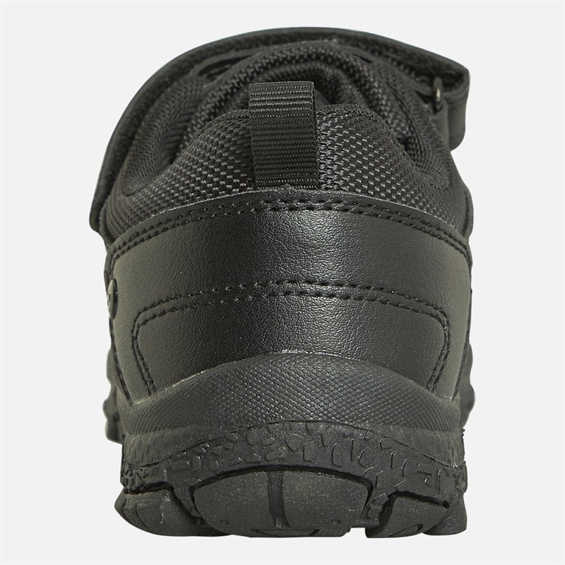 Deakins Junior Boys Alfa Velcro Shoes Black - Image 3