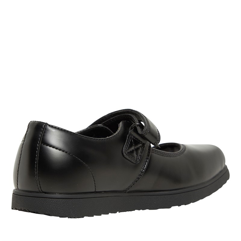 Deakins Junior Girls Devon Mary Jane Shoes Black - Image 5