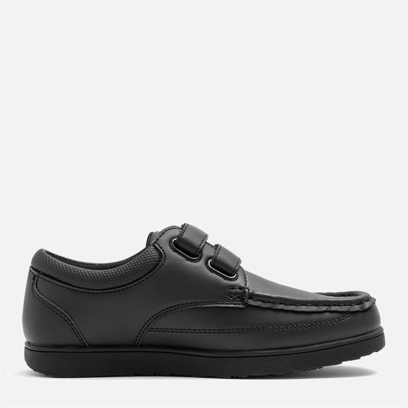 Deakins Junior Boys Nero Velcro II Shoes Black - Image 3
