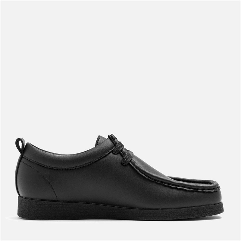 Deakins Junior Boys Hudson Shoes Black - Image 3