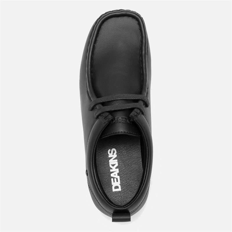 Deakins Junior Boys Hudson Shoes Black - Image 4