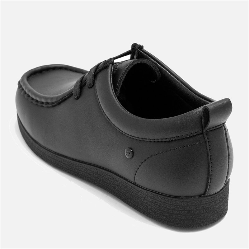 Deakins Junior Boys Hudson Shoes Black - Image 5