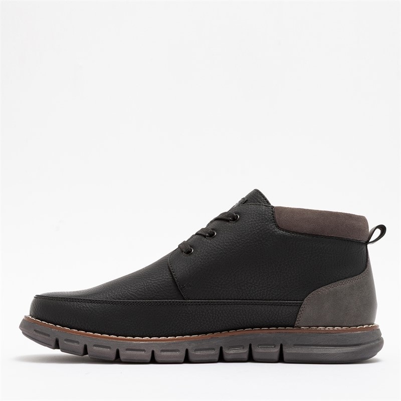 Deakins Mens Leo Mid Boots Black - Image 3